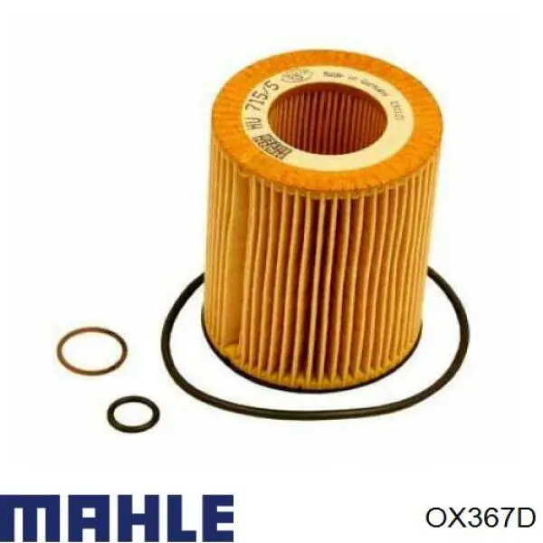 OX367D Mahle Original Масляный фильтр двигателя