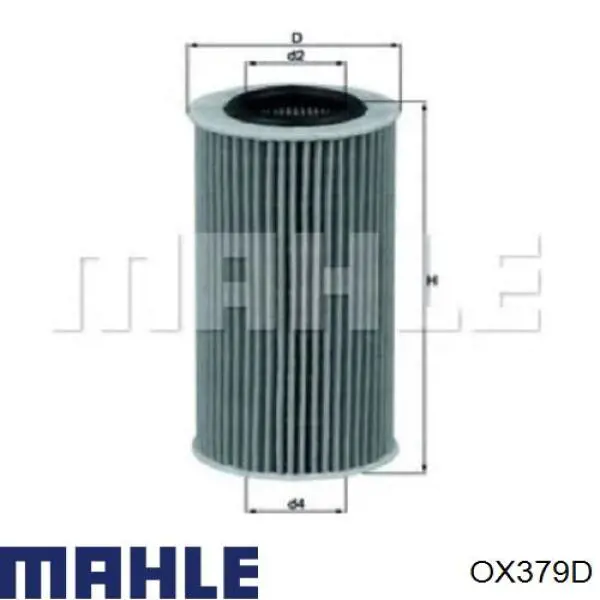 Filtro de aceite OX379D Mahle Original