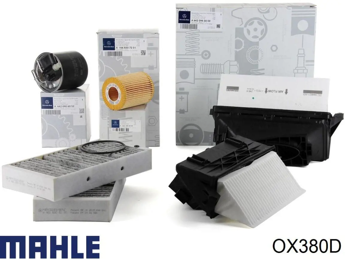 Масляный фильтр OX380D Mahle Original