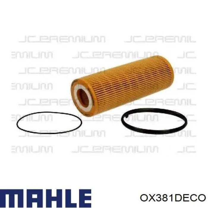 OX381DECO Mahle Original Масляный фильтр двигателя
