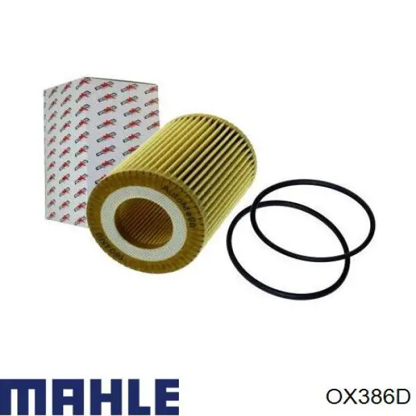 Масляный фильтр OX386D Mahle Original