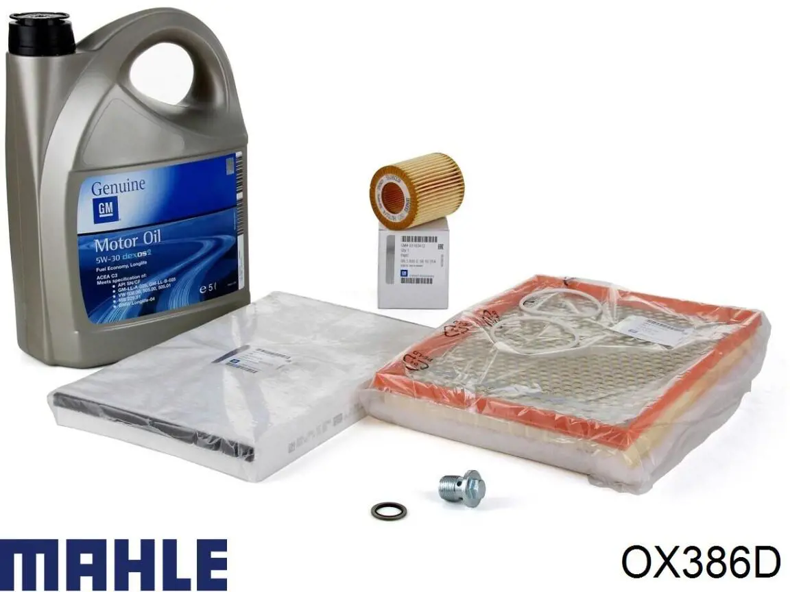 Купить OX386D Mahle Original Фильтр центробежный очистки масла