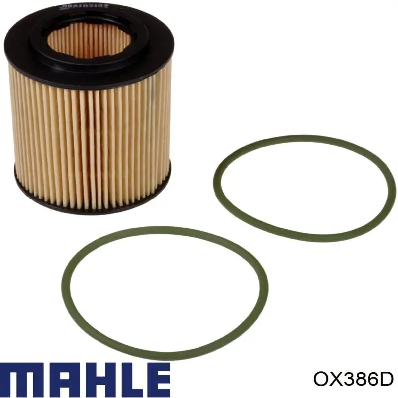 Filtro de aceite OX386D Mahle Original