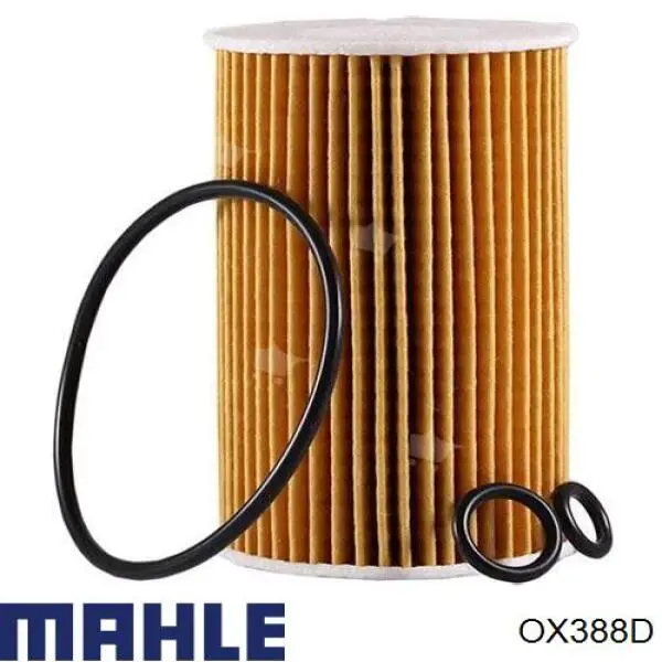 OX388D Mahle Original масляный фильтр