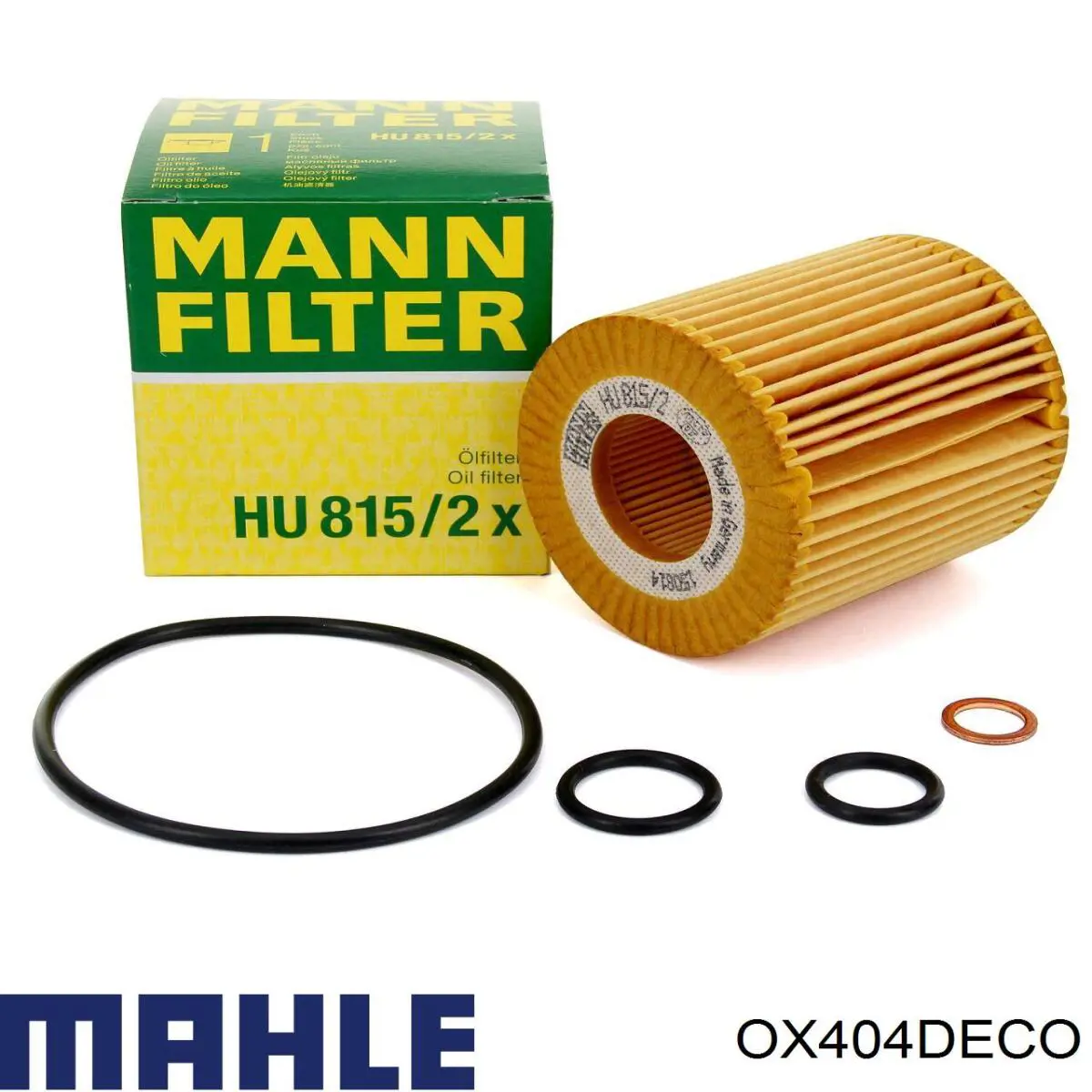 Фильтр масла Mahle Original OX404DECO