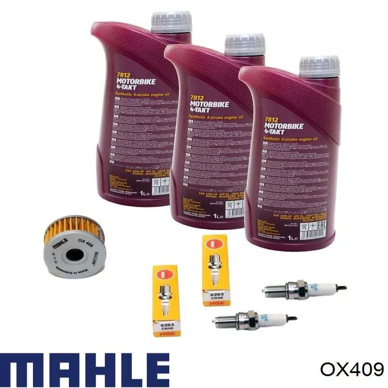 OX409 Mahle Original Масляный фильтр двигателя