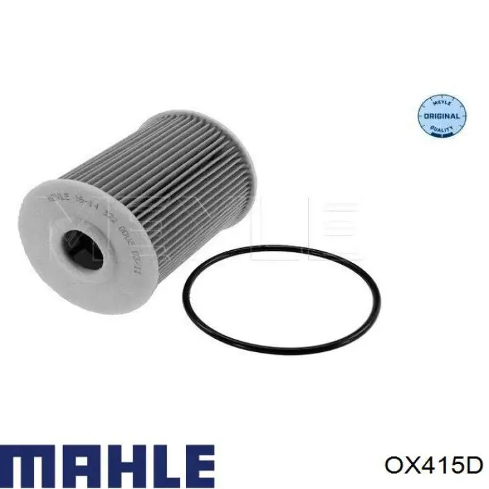 OX415D Mahle Original масляный фильтр
