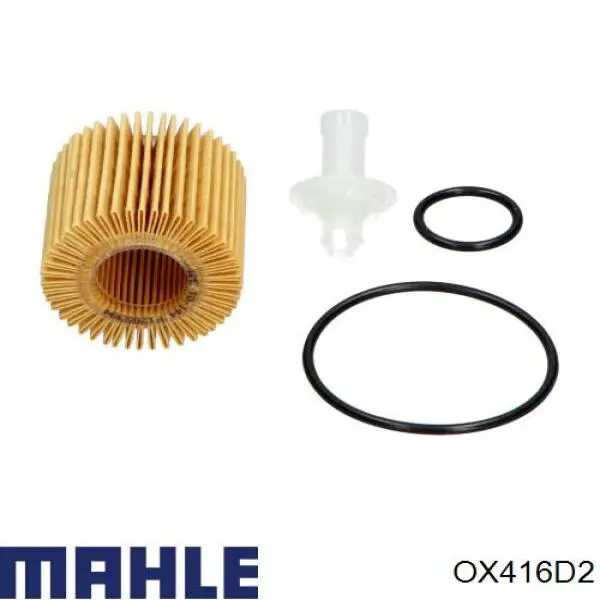 Фильтр масла Mahle Original OX416D2
