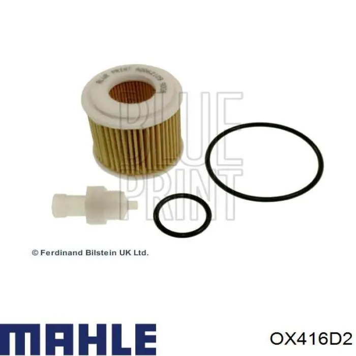 OX416D2 Mahle Original масляный фильтр