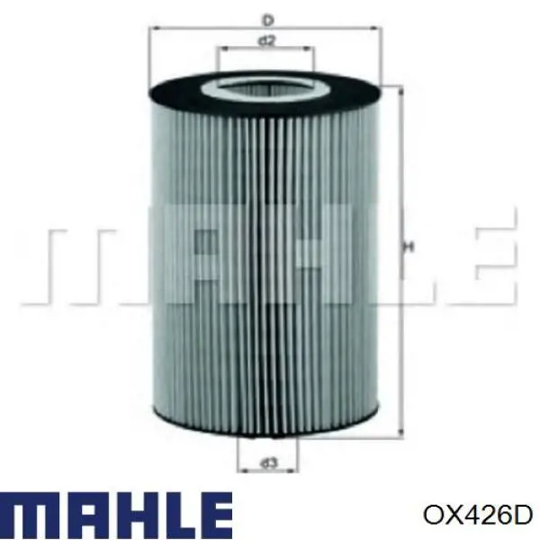 OX426D Mahle Original масляный фильтр