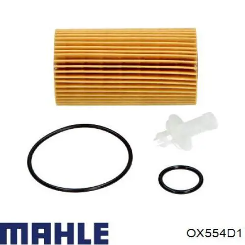 Масляный фильтр OX554D1 Mahle Original