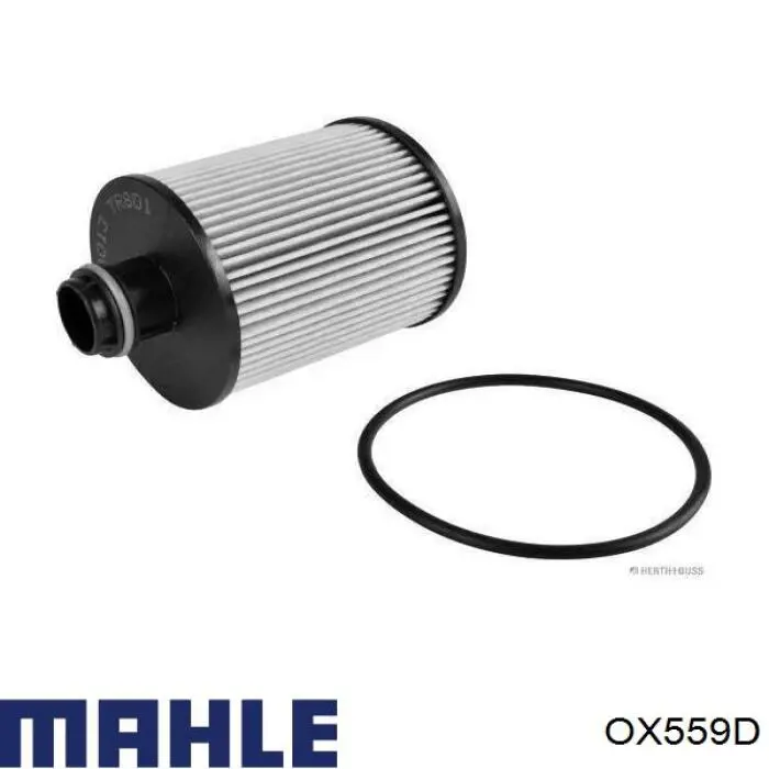 Масляный фильтр OX559D Mahle Original
