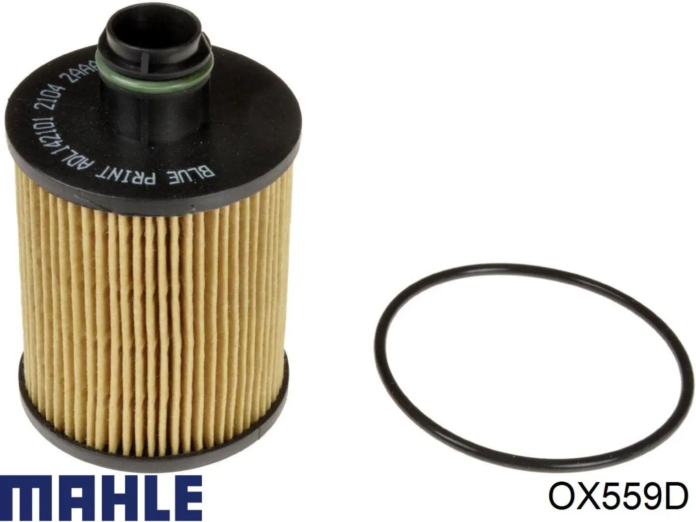 Filtro de aceite OX559D Mahle Original