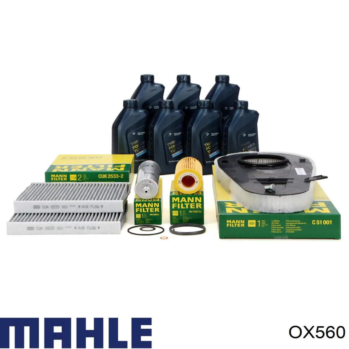 Масляный фильтр OX560 Mahle Original