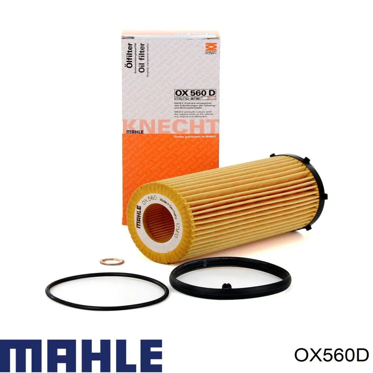 OX560D Mahle Original масляный фильтр