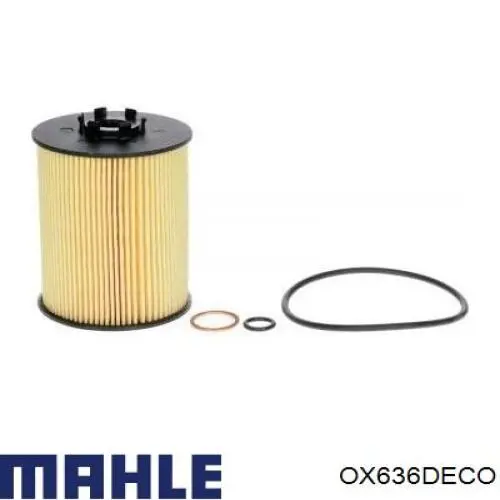 Купить OX636DECO Mahle Original Фильтр центробежный очистки масла
