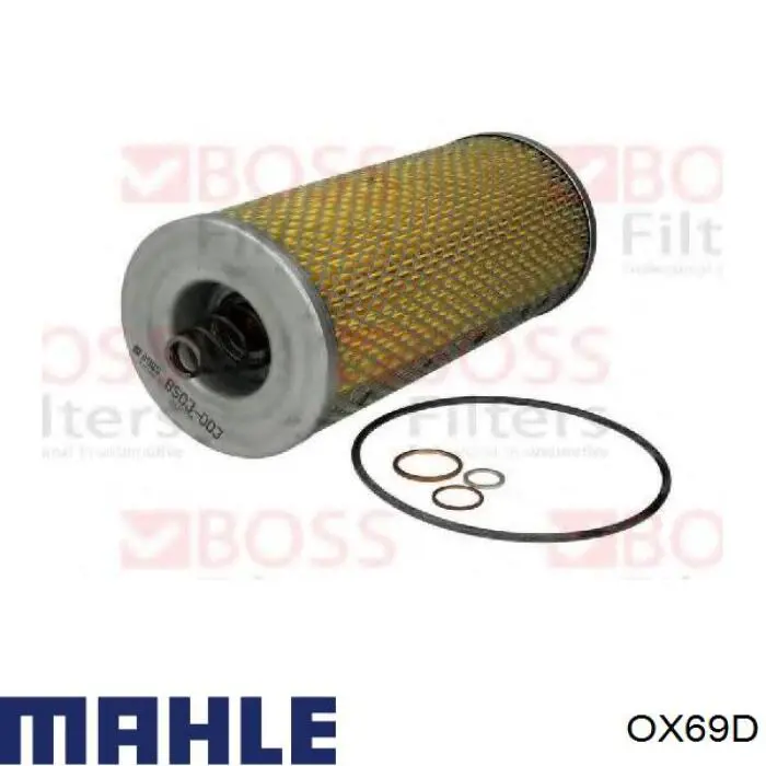 Фильтр очистки масла центробежный Mahle Original OX69D цена, от 12.77 USD