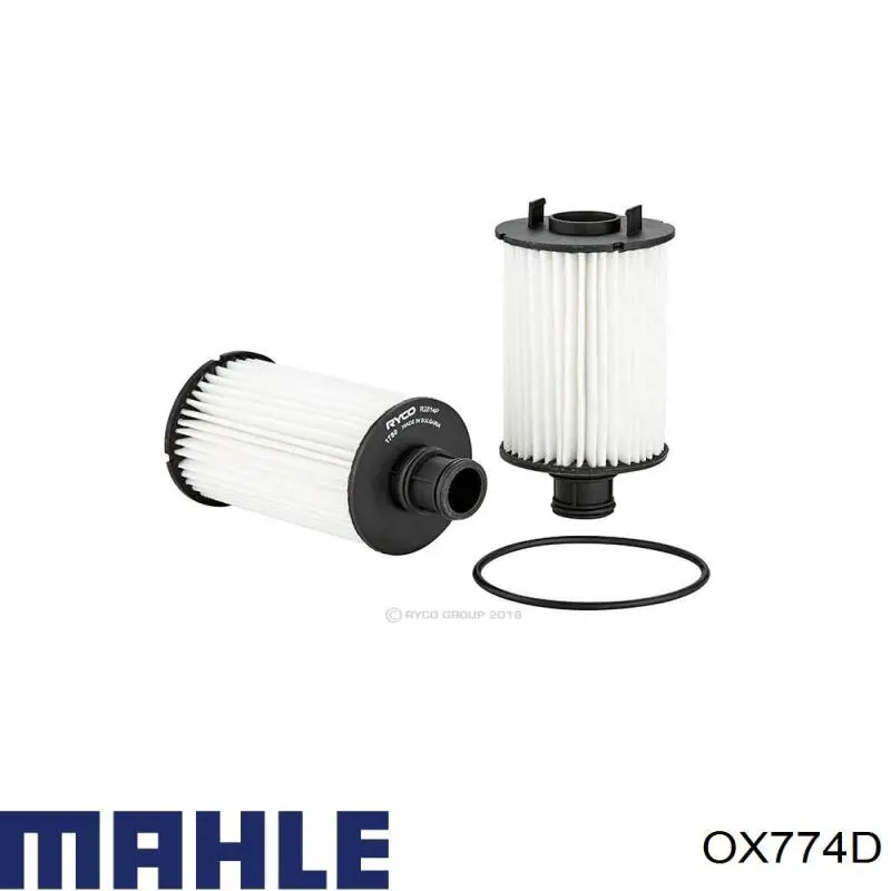 OX774D Mahle Original масляный фильтр