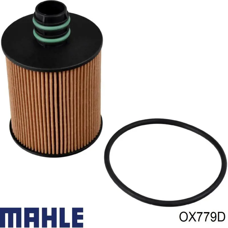 Filtro de aceite OX779D Mahle Original