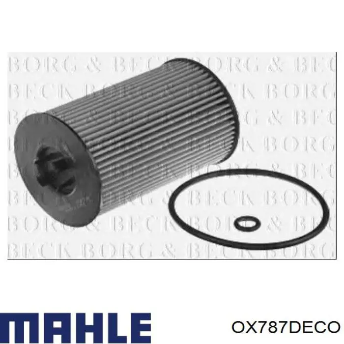 Масляный фильтр OX787DECO Mahle Original