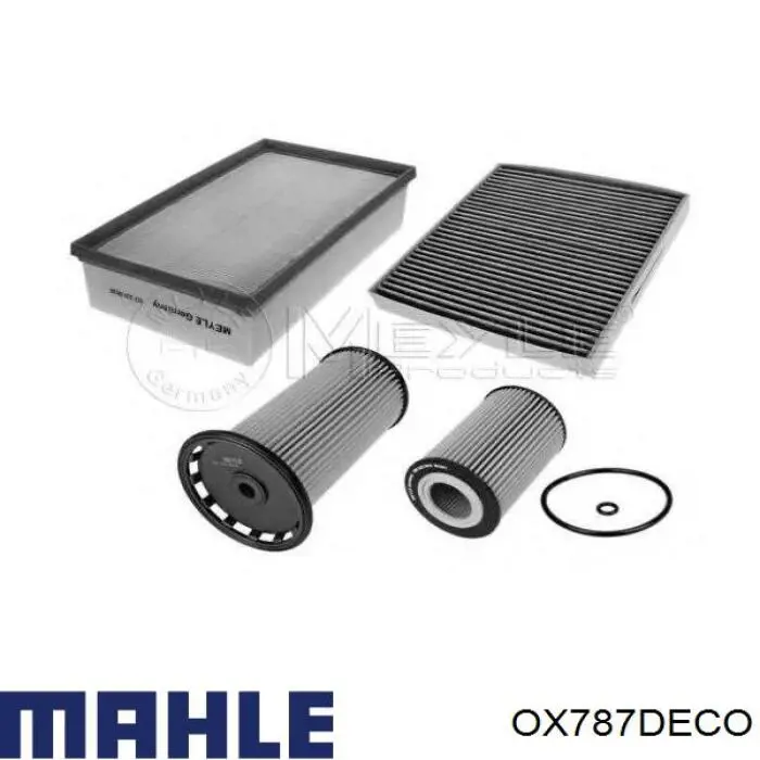 Фильтр очистки масла центробежный Mahle Original OX787DECO цена, от 8.22 USD
