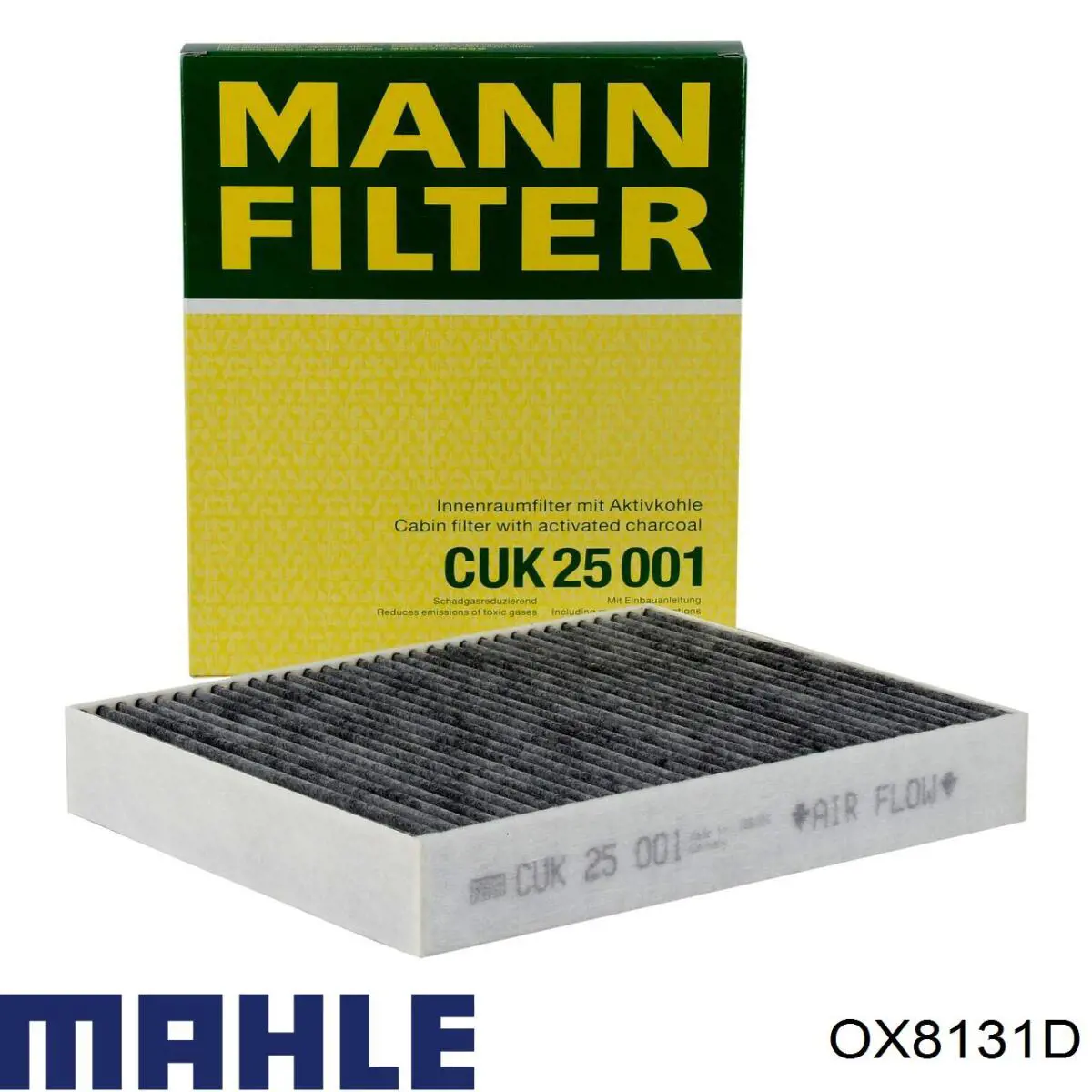 Фильтр очистки масла центробежный Mahle Original OX8131D цена, от 15.37 USD