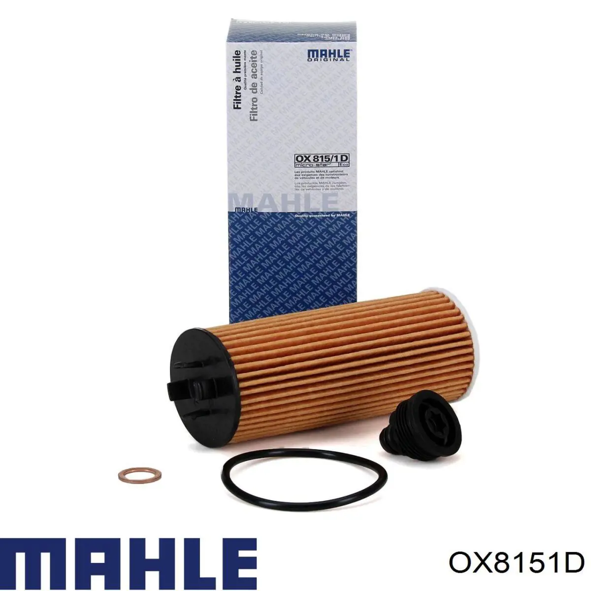 OX8151D Mahle Original filtro de óleo