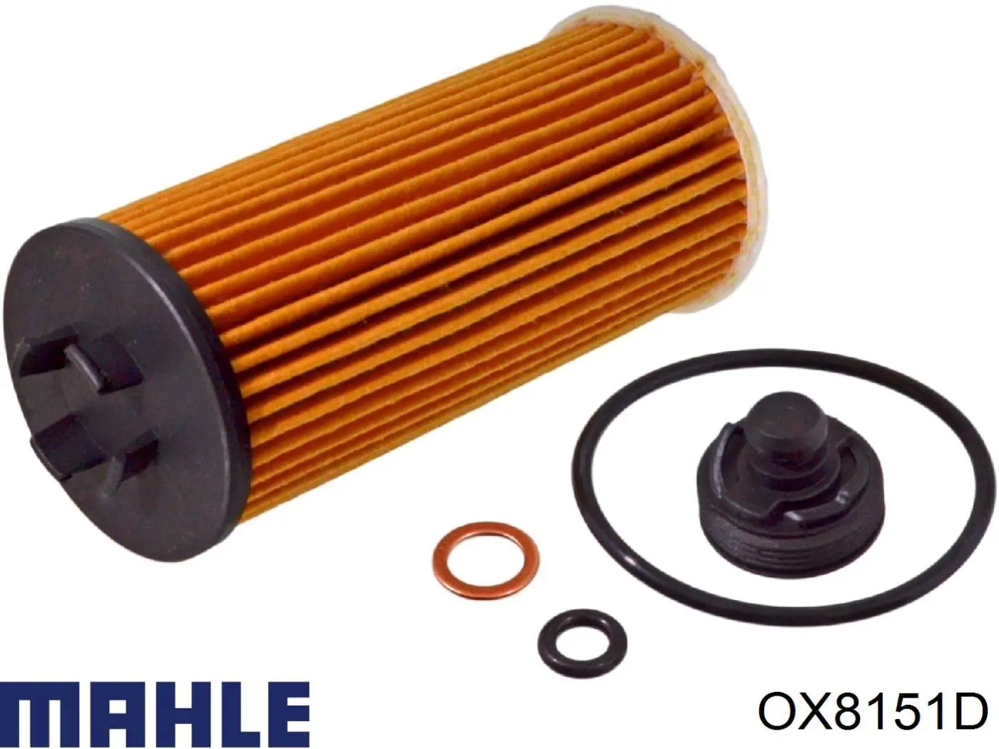 Фильтр очистки масла центробежный Mahle Original OX8151D цена, от 12.12 USD