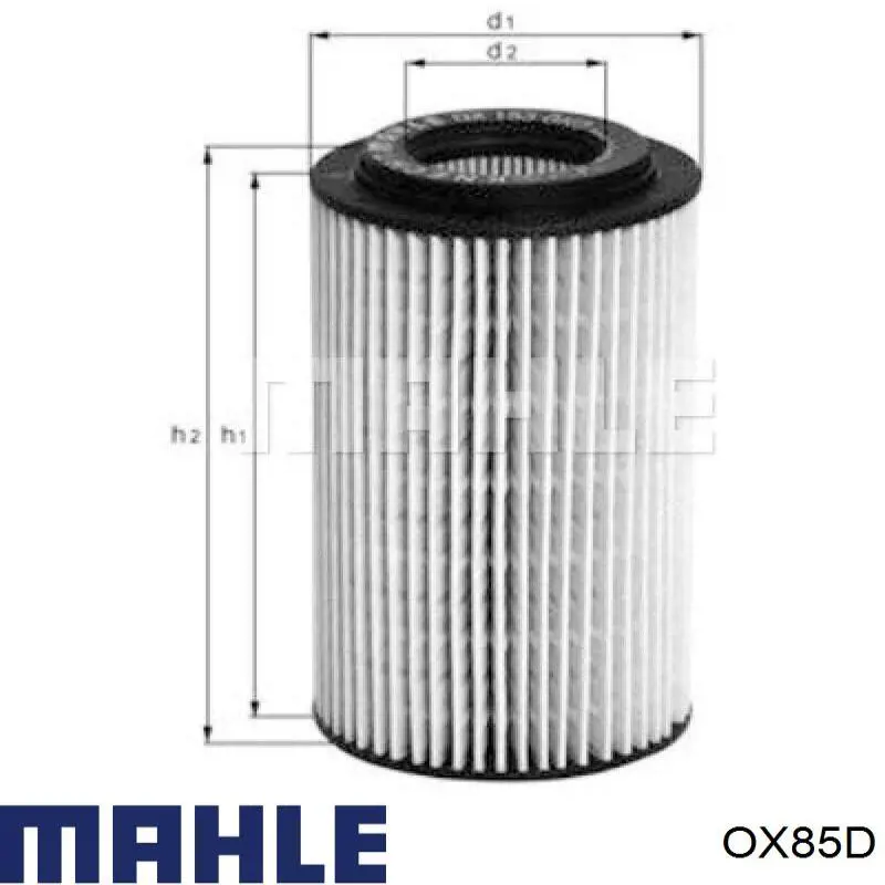 OX85D Mahle Original масляный фильтр