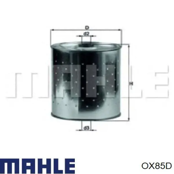 Filtro de aceite OX85D Mahle Original