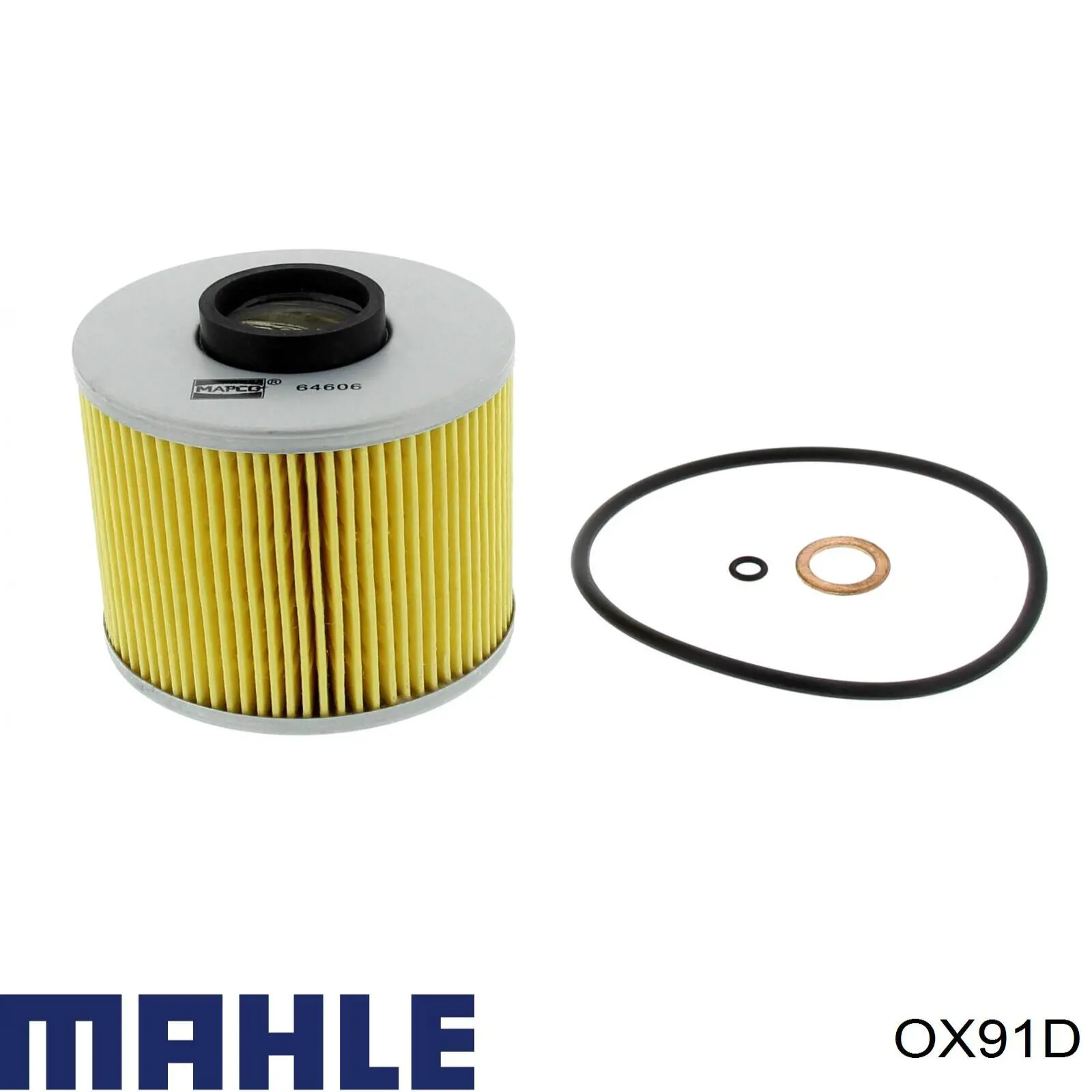 Масляный фильтр OX91D Mahle Original