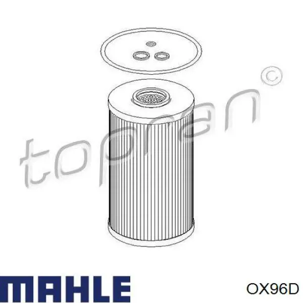 OX96D Mahle Original масляный фильтр