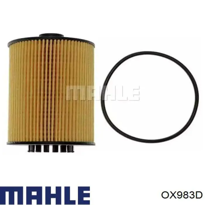OX983D Mahle Original масляный фильтр