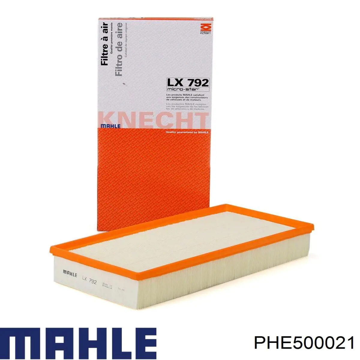 Воздушный фильтр PHE500021 Mahle Original