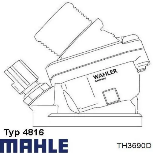 Термостат TH3690D Mahle Original