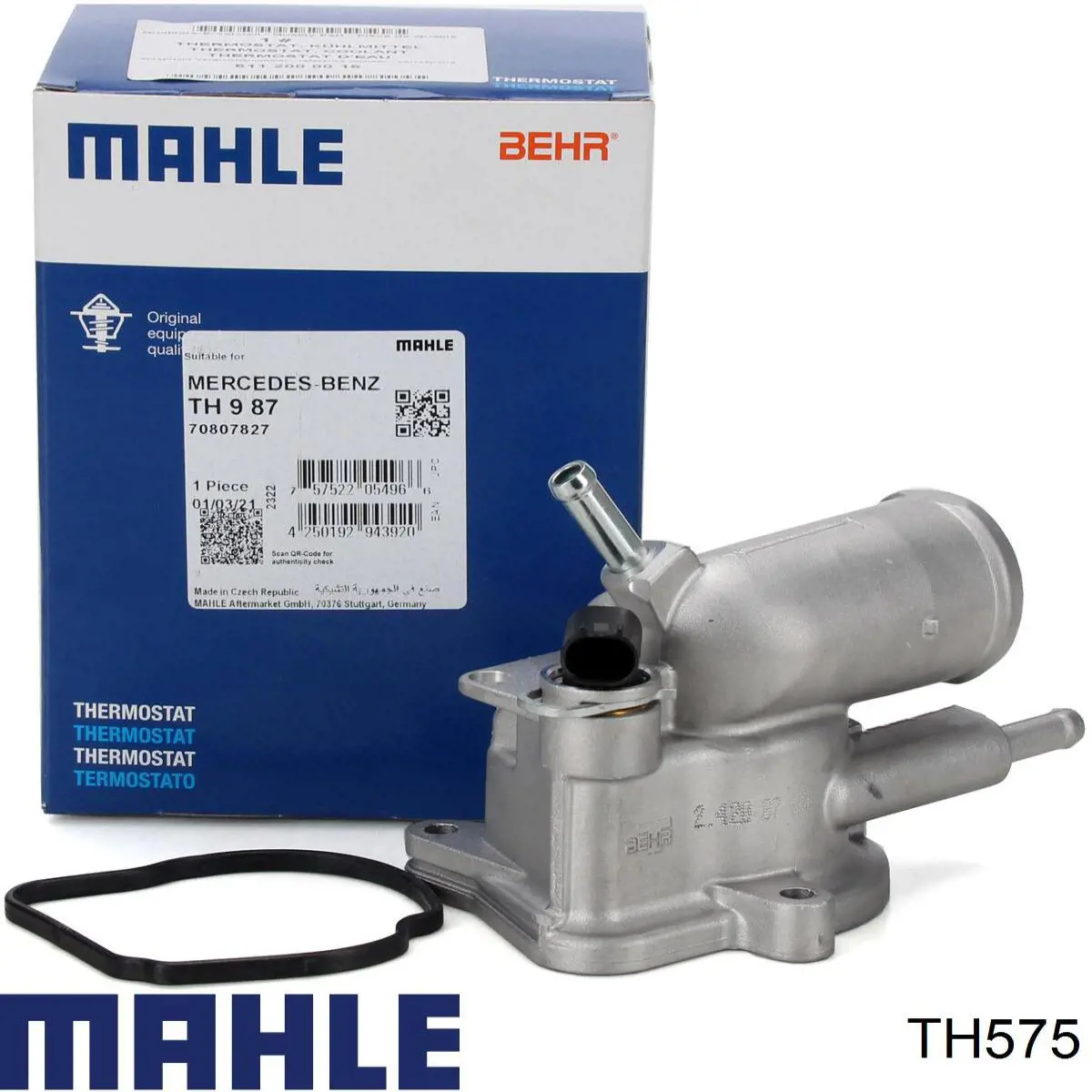 Термостат дополнительный Mahle Original TH575 цена, от 21.29 USD