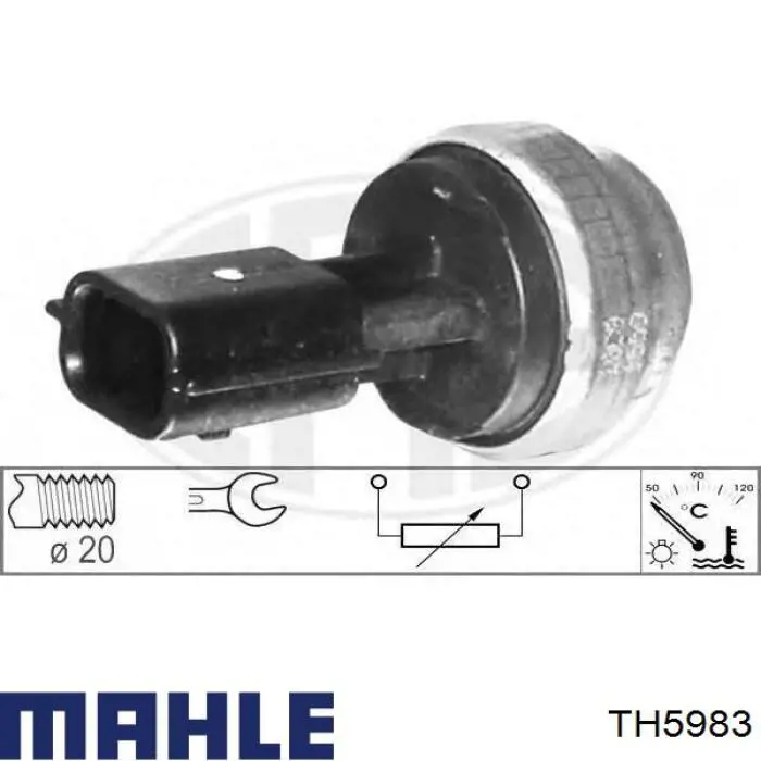 Купить TH5983 Mahle Original Корпус термостата