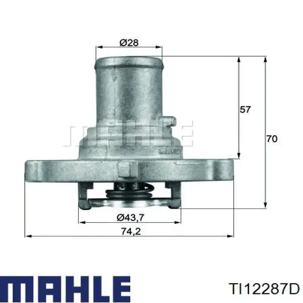 TI12287D Mahle Original термостат