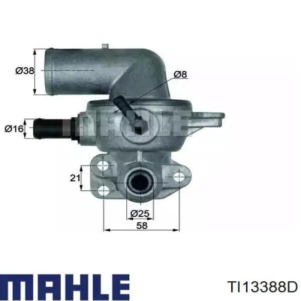 Термостат TI13388D Mahle Original