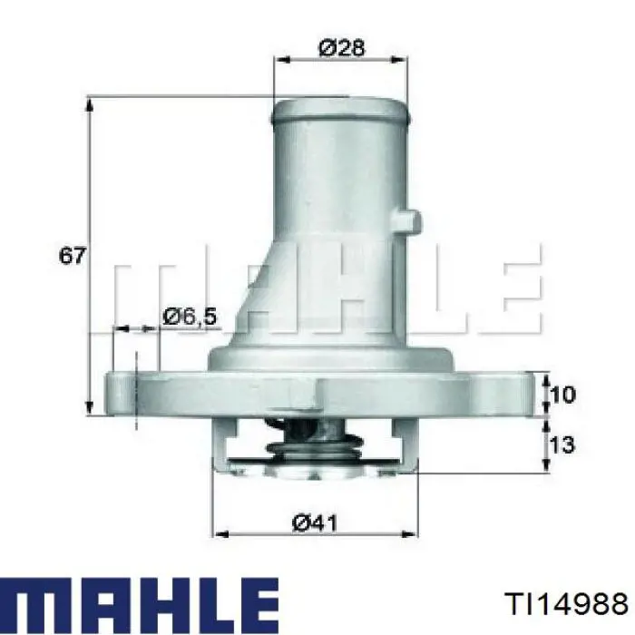 Корпус термостата TI14988 Mahle Original