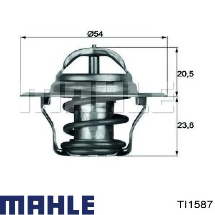 Купить TI1587 Mahle Original Корпус термостата