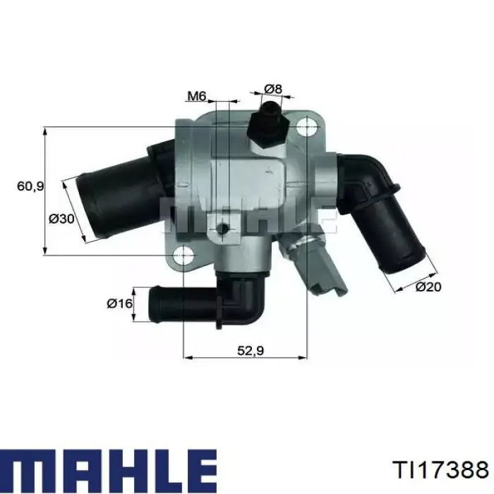 TI17388 Mahle Original термостат