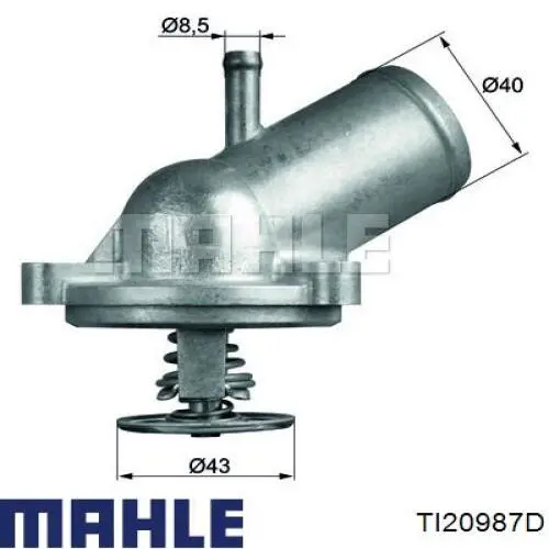TI20987D Mahle Original термостат