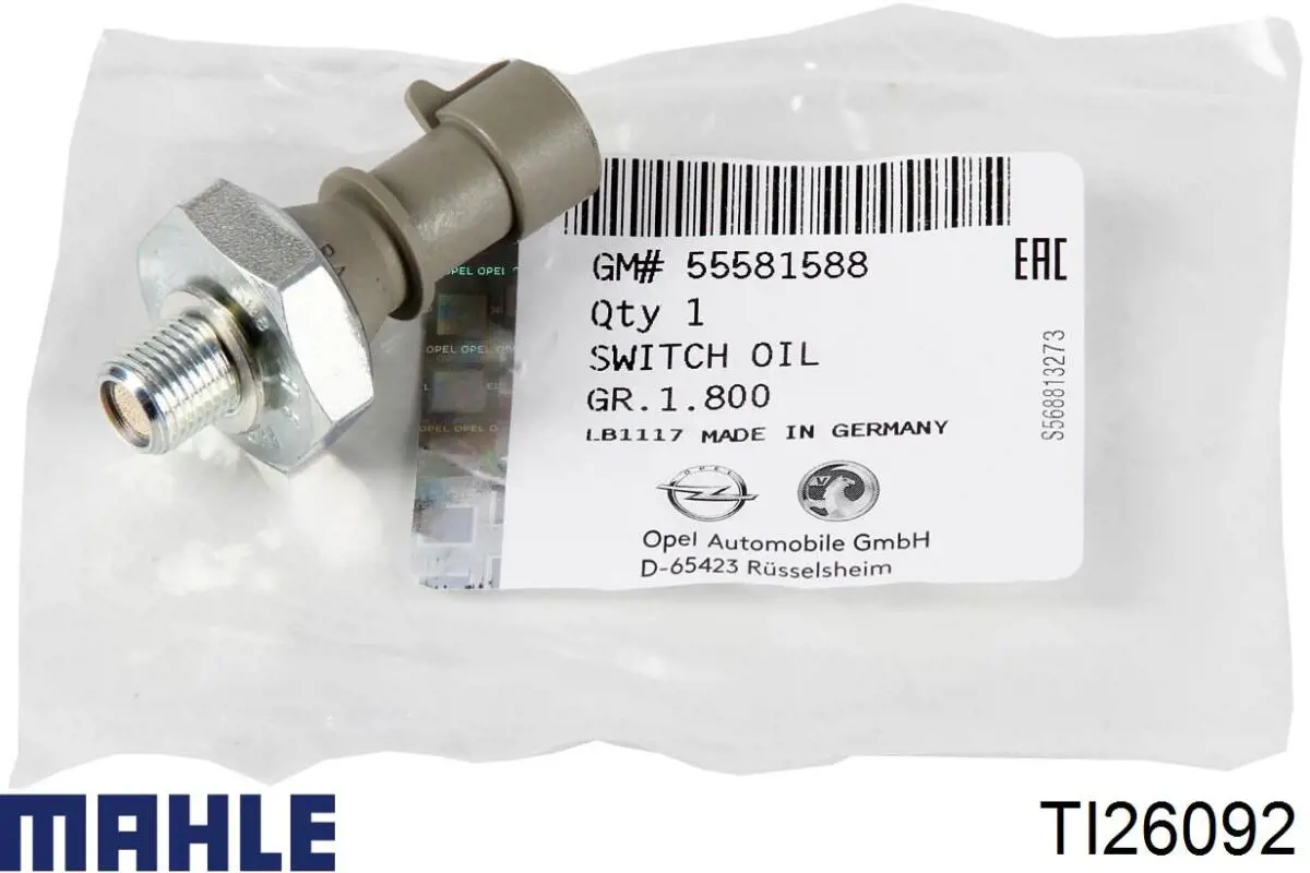 Термостат TI26092 Mahle Original