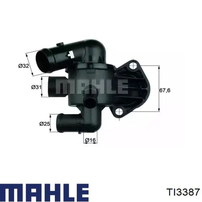 TI3387 Mahle Original термостат