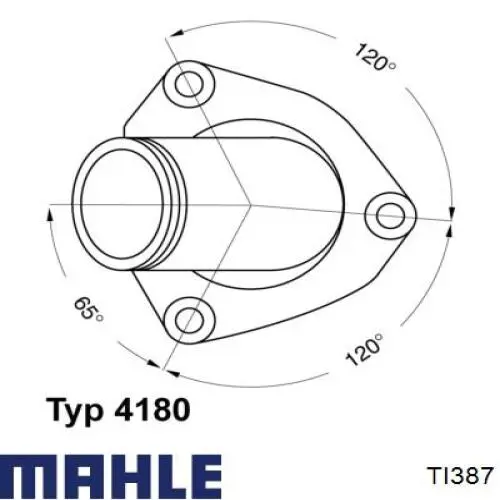 TI387 Mahle Original термостат