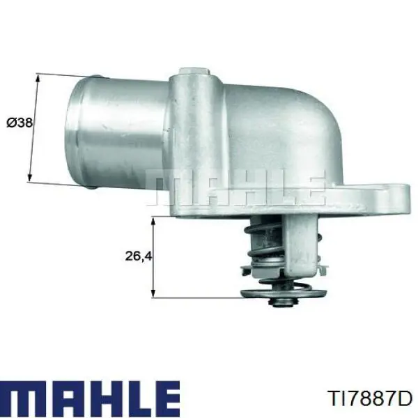 TI7887D Mahle Original термостат