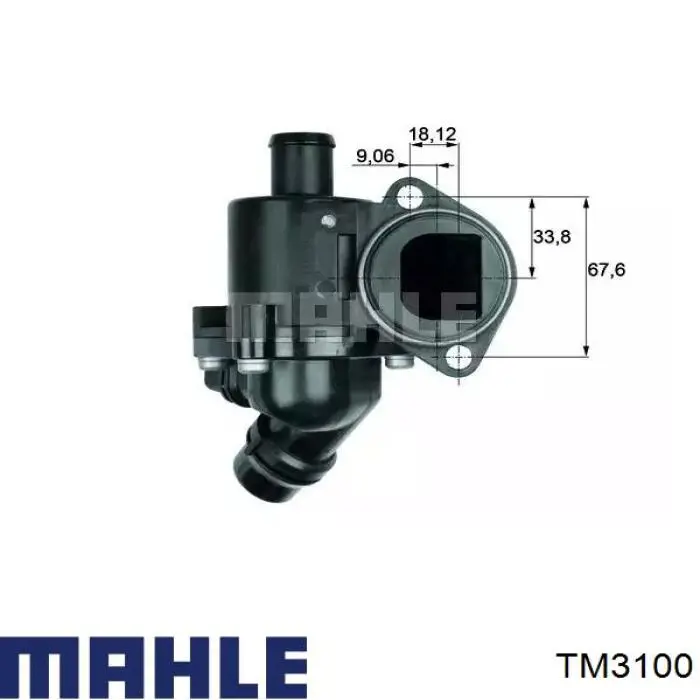 Корпус термостата Mahle Original TM3100