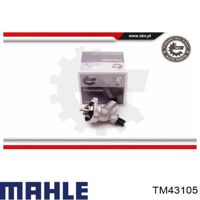 Caja del termostato TM43105 Mahle Original