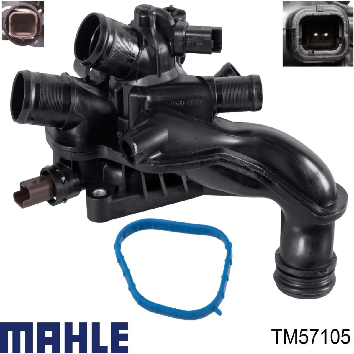 Termostato Raffreddamento MAHLE TM 57 105 - Per Mini (R56), Temperatura Apertura 105°C